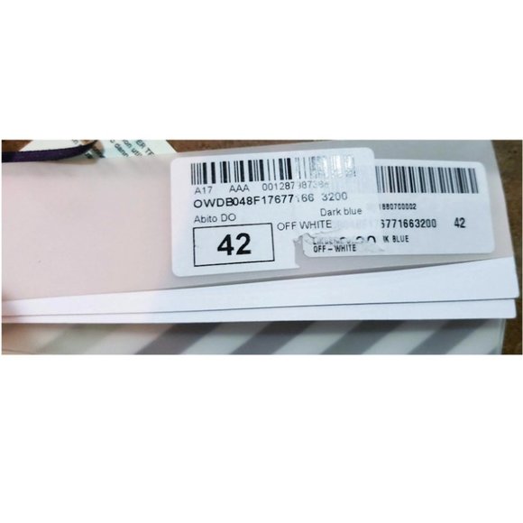 OFF-WHITE c/o Virgil Abloh Midi Slip Dress w/ Lace Cut Outs 2017 Runway - Picture 6 of 13